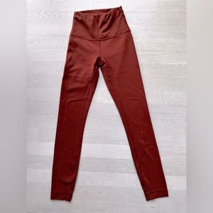 Lululemon Dusty Coral Leggings Size 0